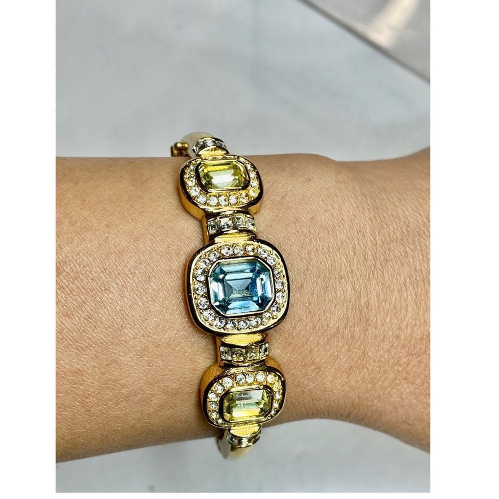 Christian Dior Yellow Gold Tone Matching Jewelry Set - Picture 10 of 13